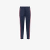 SJYP SJYP NAVY SIDE STRIPE TRACK PANTS,PWMS3WP0200012978686