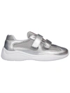 PRADA TOUCH-STRAP SNEAKERS,10633487