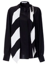 GIVENCHY TIE NECK SHIRT,10633312
