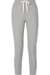 SKIN EDIE RIBBED COTTON-BLEND JERSEY TRACK PANTS