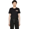 OFF-WHITE OFF-WHITE BLACK FLOWERS CASUAL T-SHIRT