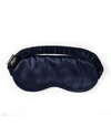 Slip Silk Metallic Silk Eye Mask In Navy
