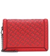 BOTTEGA VENETA MINI MONTOBELLO LEATHER CROSSBODY BAG,P00331888