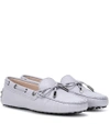 TOD'S GOMMINO LEATHER LOAFERS,P00340293