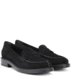 TOD'S GOMMINO SUEDE LOAFERS,P00340472