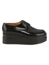 CLERGERIE Lucie Platform Patent Leather Loafers