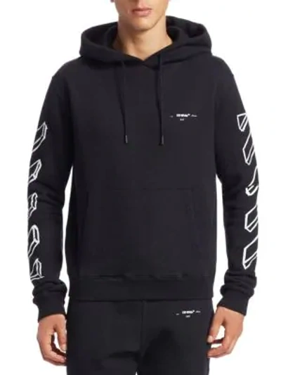 Off-white Oversize Marker Arrows Sweatshirt Hoodie In Black | ModeSens