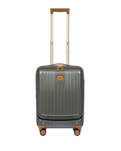 Bric's Capri 21" Carry-on Spinner Luggage In Gray