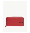 FENDI MONSTER EYES LEATHER CONTINENTAL WALLET
