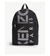KENZO Striped logo nylon backpack