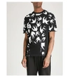 MCQ BY ALEXANDER MCQUEEN INVERTED SWALLOW-PRINT COTTON-JERSEY T-SHIRT