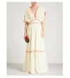 Pitusa Clara Cotton Maxi Dress In Sorbet