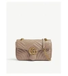GUCCI MARMONT GG SMALL QUILTED LEATHER SHOULDER BAG,96748961