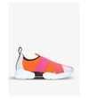PUCCI CITY UP NEOPRENE AND LEATHER TRAINERS