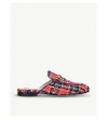 GUCCI PRINCETOWN TWEED SLIPPERS