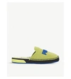 Puma Women's Fenty X Rihanna Espadrille Casual Shoes, Yellow In Sulphur Spring Blue