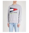 TOMMY JEANS 90s Sailing logo cotton-jersey sweatshirt