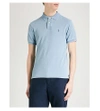 Polo Ralph Lauren Stretch Mesh Classic Fit Polo Shirt In Light Indigo
