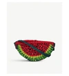 PITUSA Watermelon straw cross-body bag