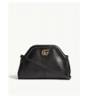 GUCCI LADIES BLACK LINEA LEATHER SHOULDER BAG