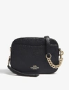 Coach Black Grained Leather Cross-body Bag