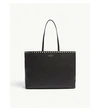 Valentino Rockstud Large Grained-leather Tote Bag In Poudre
