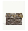 KURT GEIGER Kensington tweed shoulder bag