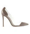 GIANVITO ROSSI CALABRIA PATENT-LEATHER COURT SHOES