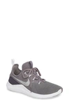 Nike Women's Free Tr 8 Low-top Sneakers In Gunsmoke/ Metallic Silver