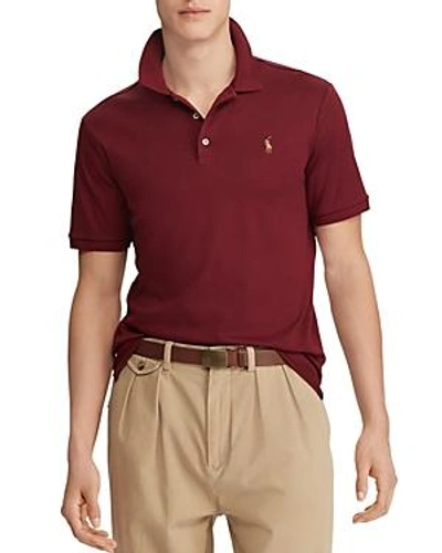 Polo Ralph Lauren Men's Big & Tall Classic-fit Performance Polo In Red