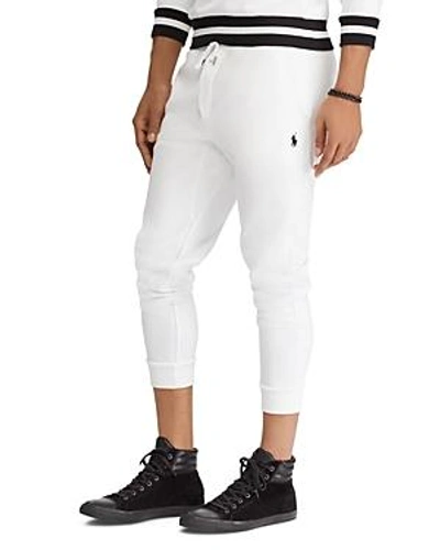 Polo Ralph Lauren Men's Double-knit Jogger Trousers In White