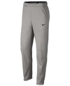 Nike Men's Therma Open Bottom Training Pants In Grey