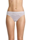 Addiction Nouvelle Lingerie Cotton Candy Tanga In Lilac