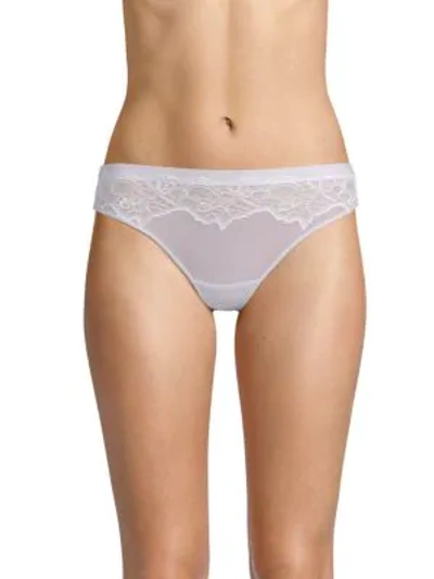 Addiction Nouvelle Lingerie Cotton Candy Tanga In Lilac