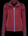 Givenchy Track Jacket In Burgundy