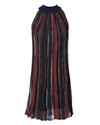 MISSONI Lurex Striped Mini Dress,MDG00056-BK0075-SM163