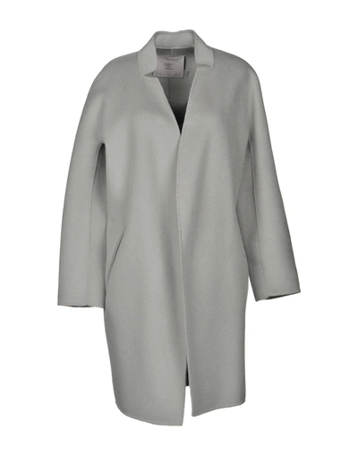 Charli Coats In Light Grey