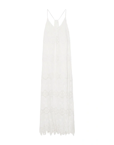 Alice And Olivia Long Dress In White