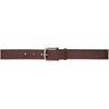 MAXIMUM HENRY MAXIMUM HENRY BROWN AND SILVER STANDARD WIDE BELT