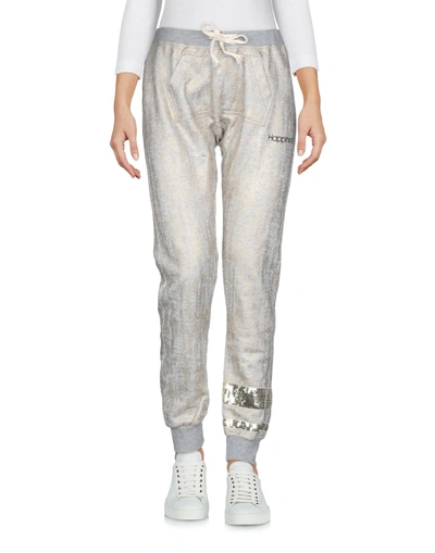 Happiness Casual Trousers In Light Grey
