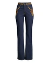 ETRO Embroidery Flare Jeans