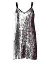 TANYA TAYLOR Becca Two-Tone Sequin Mini Dress