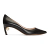 NICHOLAS KIRKWOOD NICHOLAS KIRKWOOD BLACK MIRA PEARL HEELS