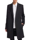 HELMUT LANG Wool-Blend Boyfriend Blazer Coat