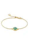 MONICA VINADER 'MINI SIREN' FINE CHAIN BRACELET,RP-BL-SCHA-ROS