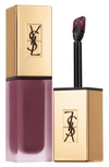 Saint Laurent Tatouage Couture Liquid Matte Lip Stain In 27 Carmine Encounter