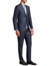 ERMENEGILDO ZEGNA Two-Button Wool-Blend Plaid Suit