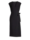 EILEEN FISHER Sleeveless Wrap Jumpsuit