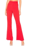 C/MEO COLLECTIVE GO FROM HERE PANT IN RED