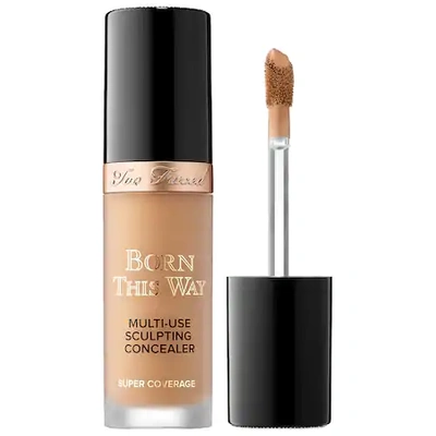 TOO FACED BORN THIS WAY SUPER COVERAGE MULTI-USE CONCEALER BUTTERSCOTCH 0.45 OZ / 13.5 ML,P432298